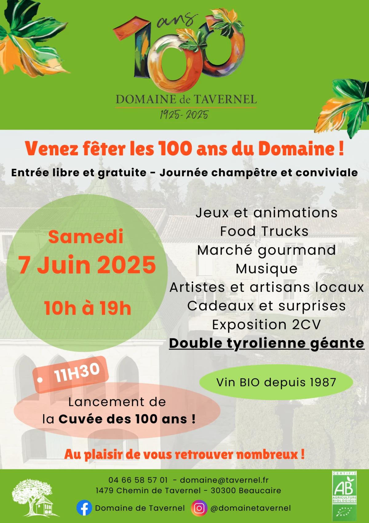  The Domaine’s 100th anniversary!